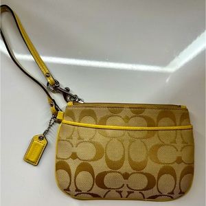 Vintage Coach Wristlet